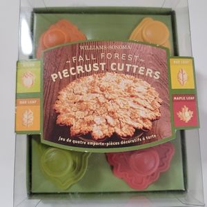 Piecrust cutters 4 pieces
